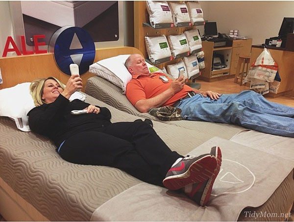 Trying out the beds at the Sleep Number Store | cetcu.com