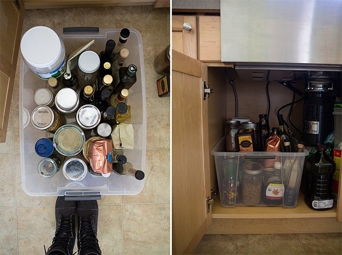 Organizing and Creating in a Small Kitchen Space on cetcu.com
