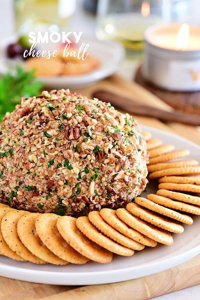 Easy Smoky Cheese Ball Recipe {VIDEO}