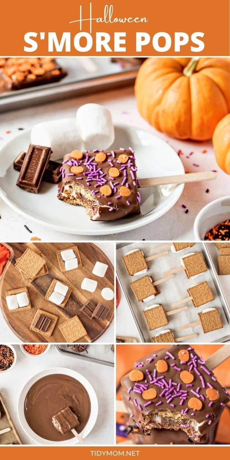 s'mores pops how-to photo collage