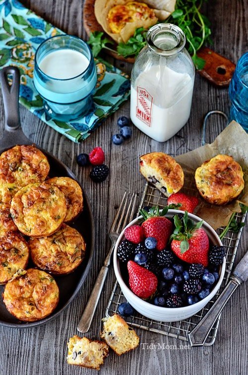 Southwest Baked Egg Cups & Streamlining Morning Routines