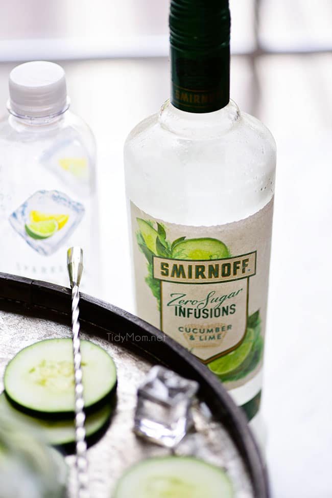 cucumber vodka for Cucumber Gimlet