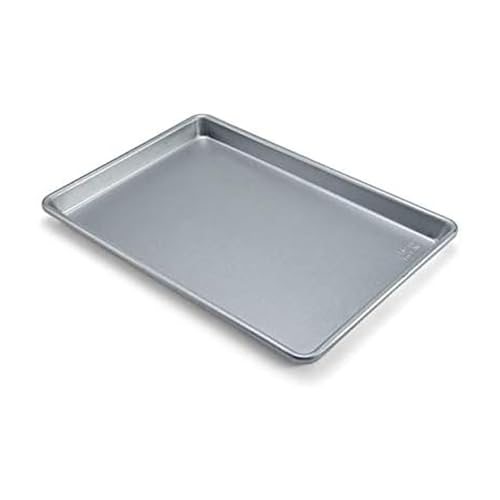 Chicago Metallic Commercial II Traditional Uncoated True Jelly Roll Pan, 15-Inch by10-Inch