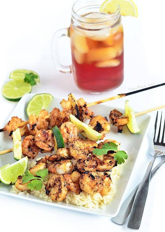 Spicy Coconut and Lime Grilled Shrimp Scampi recipe at cetcu.com