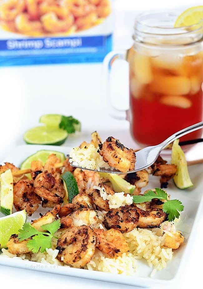 Spicy Coconut and Lime Grilled Shrimp Scampi recipe at cetcu.com