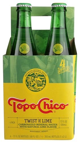 Topo Chico Sparkling Mineral Water, Twist of Lime