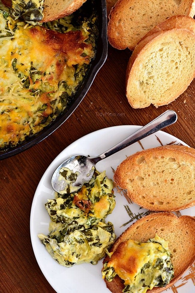 Spinach Artichoke Dip appetizer