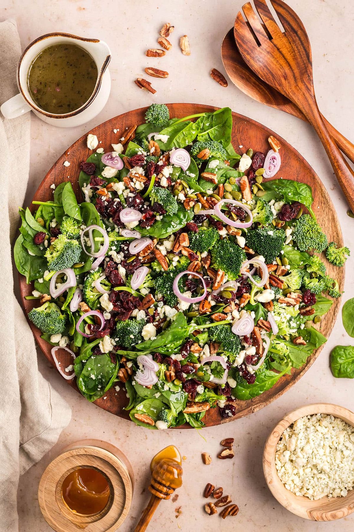 spinach salad with cranberries