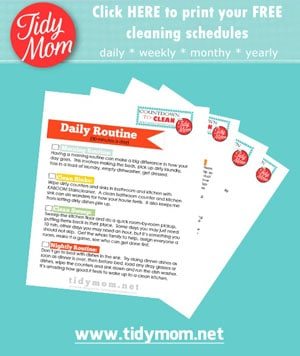 Print Free Cetcu Cleaning Schedules