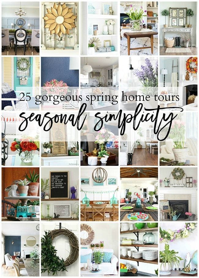 25 Gorgeous Spring Home Tours | Seasonal Simplicity at cetcu.com