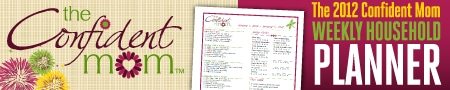 The Confident Mom planner
