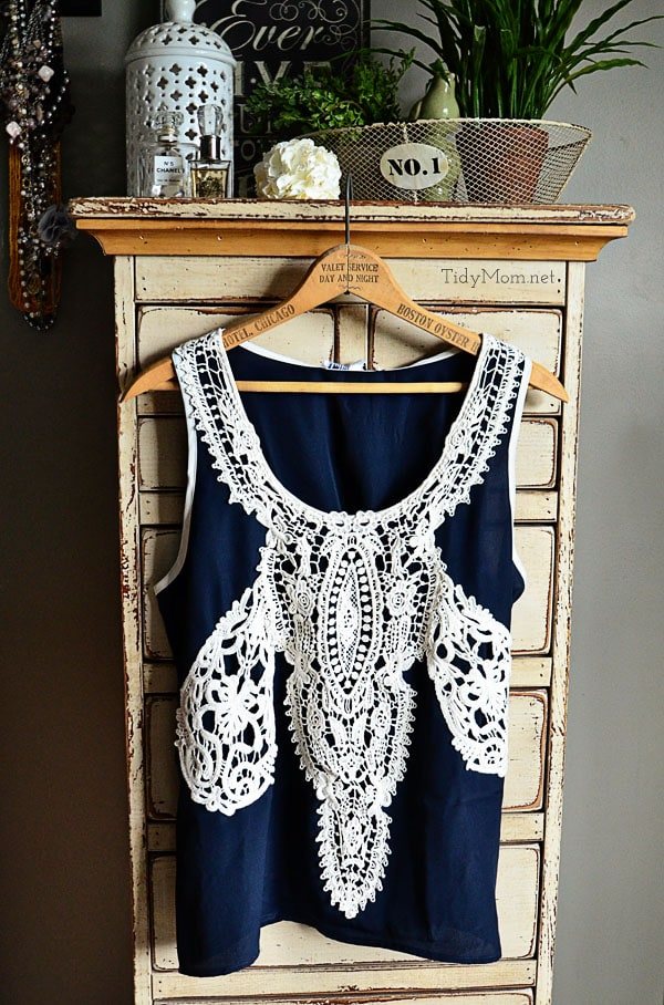 Stitch Fix Collective Concepts Crochet Blouse at Cetcu