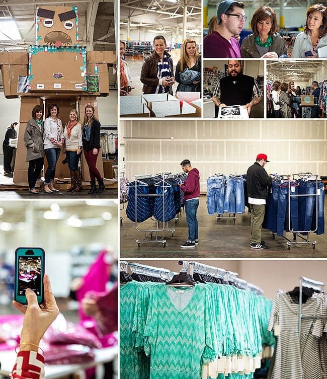 Bloggers visit "The Hizzy" - Stitch Fix Warehouse in San Francisco more at cetcu.com
