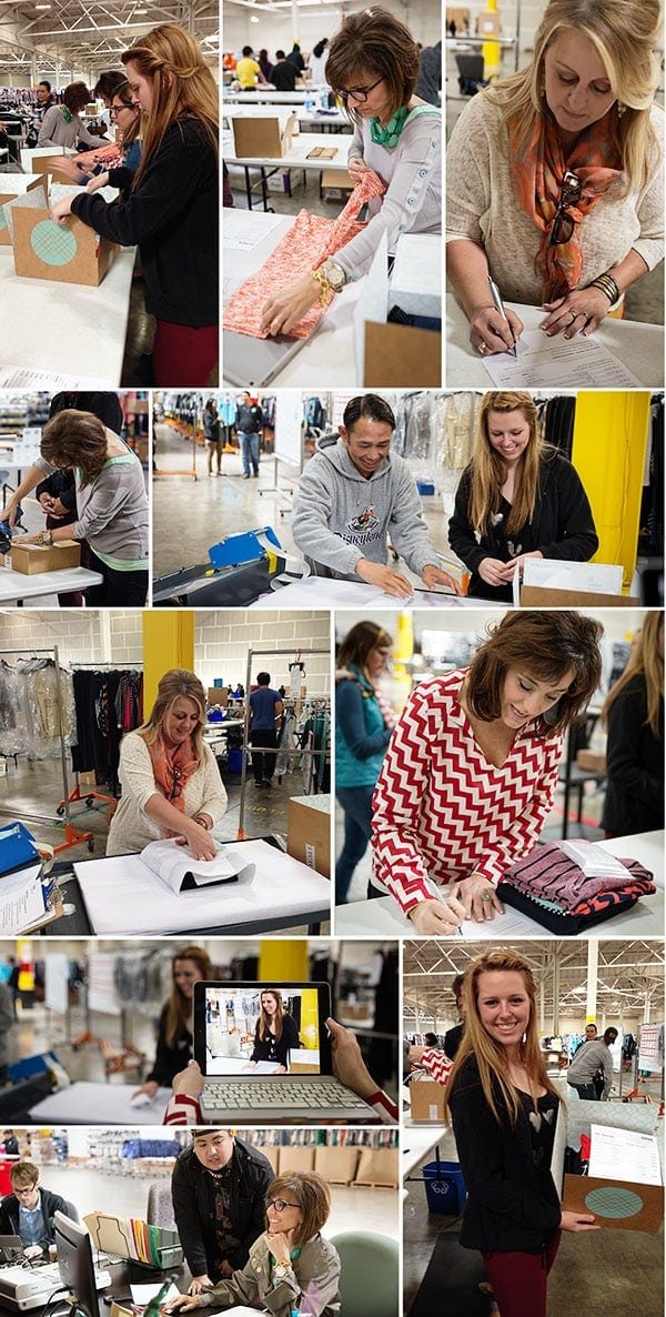 Bloggers visit "The Hizzy" - Stitch Fix Warehouse in San Francisco more at cetcu.com