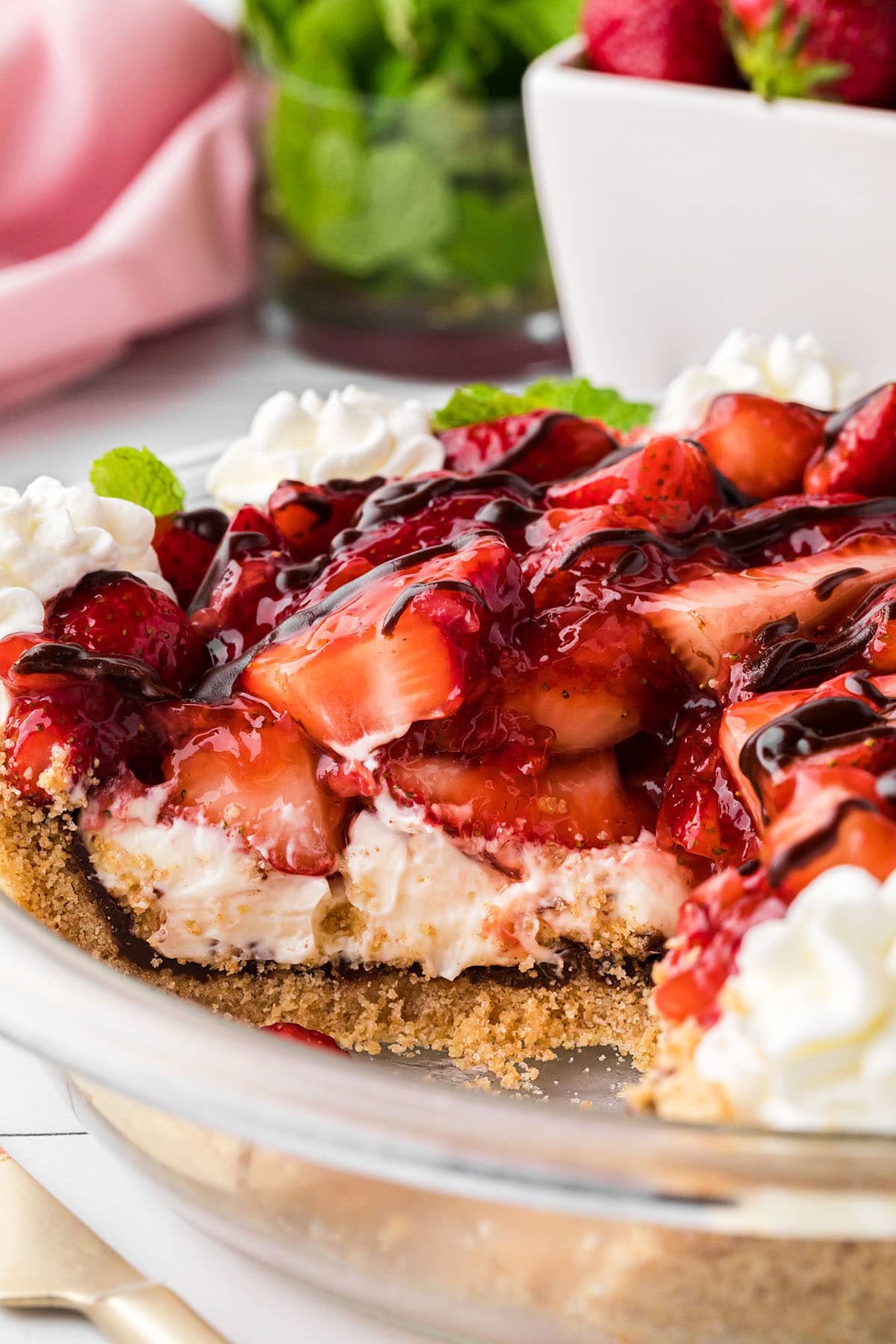 Strawberry Cream Cheese Pie