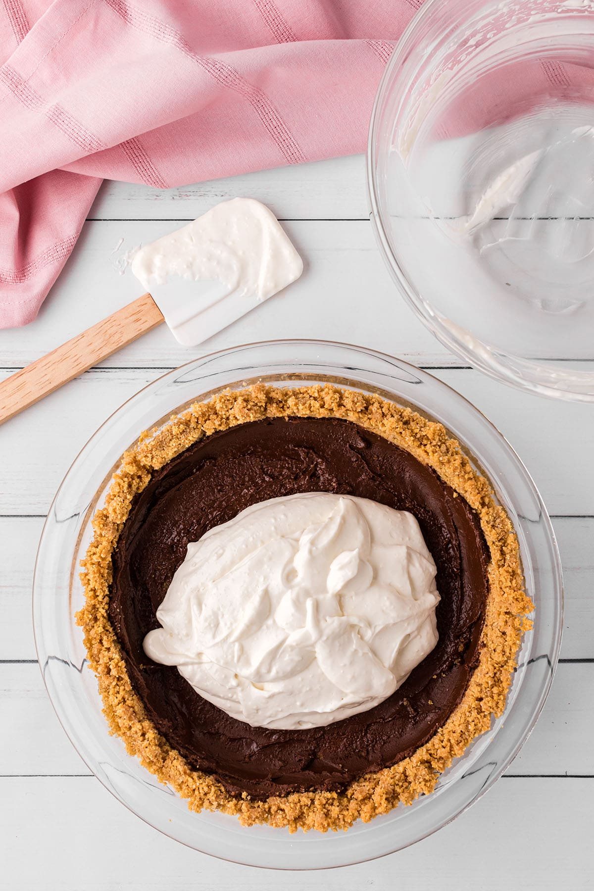 No-Bake Strawberry Cream Cheese Pie step 5