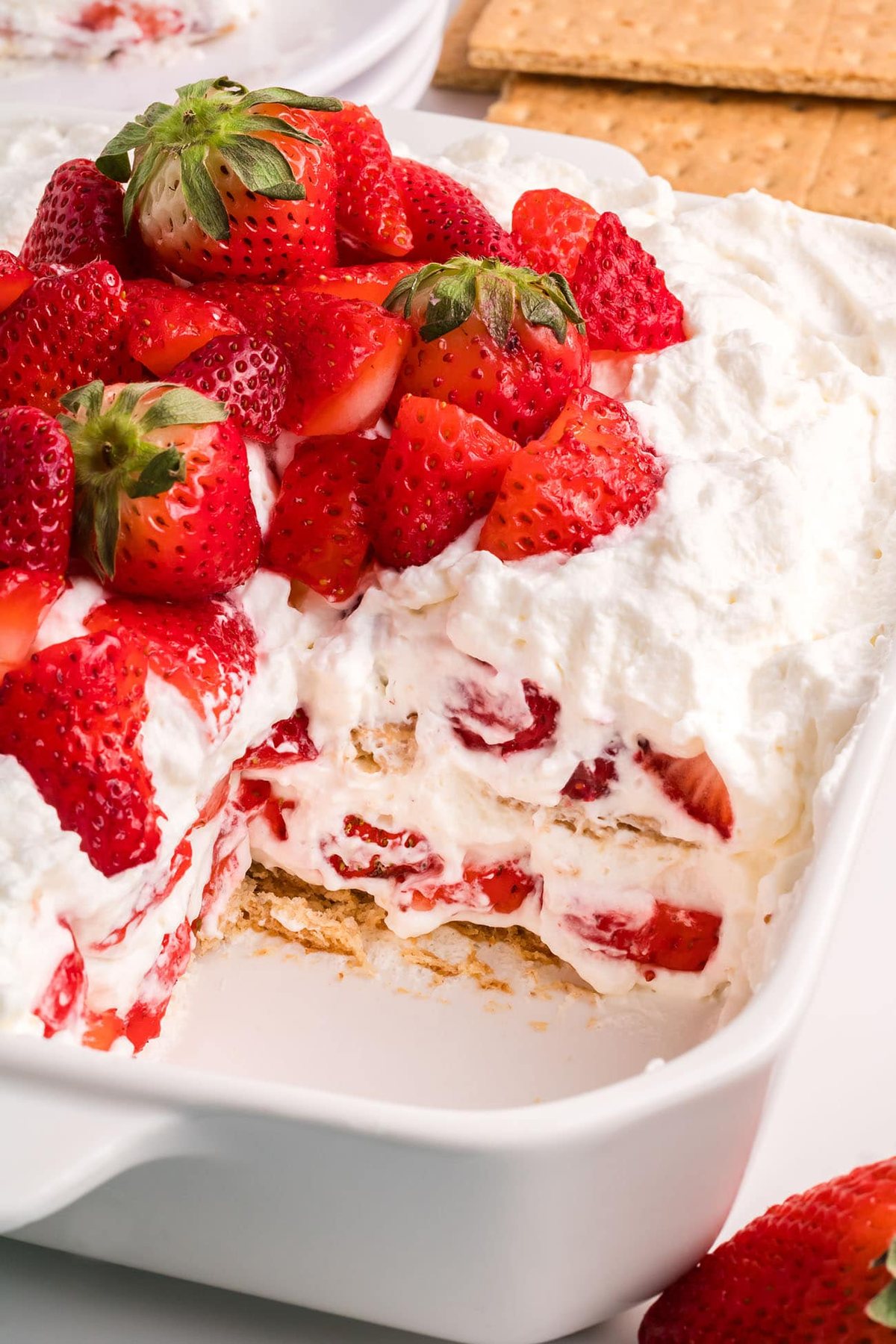 Strawberry Icebox Cake