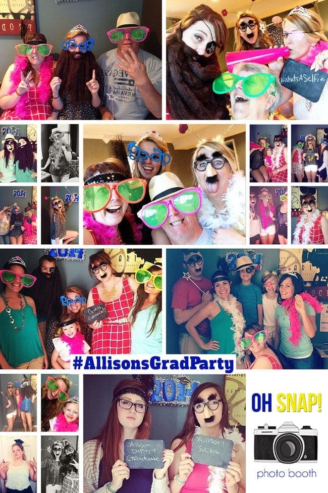 Simple Graduation Party Photo Booth at cetcu.com