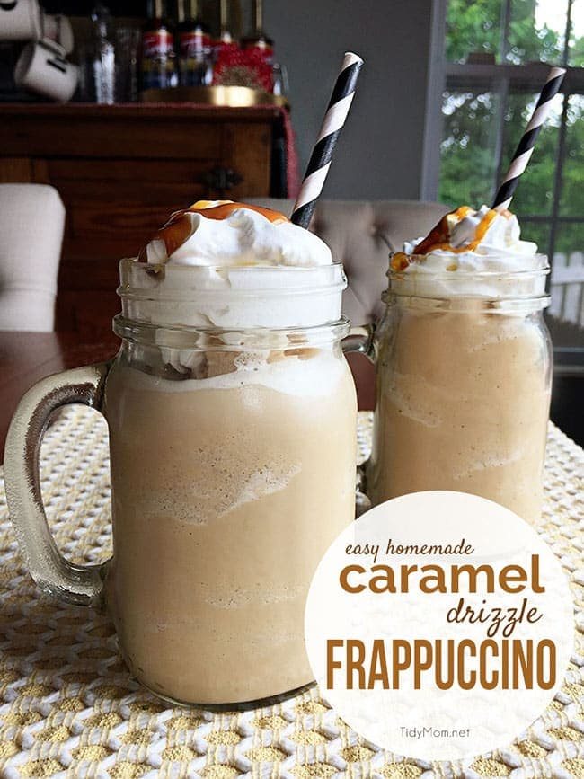 Caramel Drizzle Frappuccino Recipe
