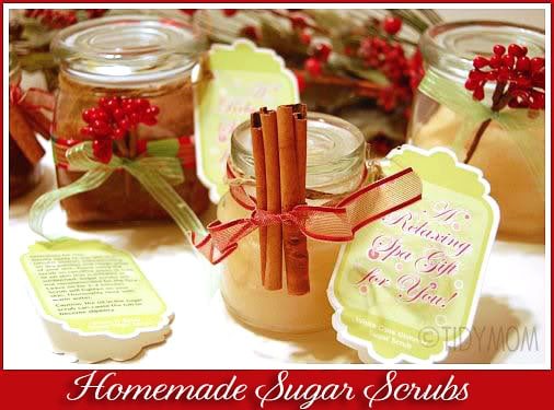 Homemade Sugar Scrub {Recipes}