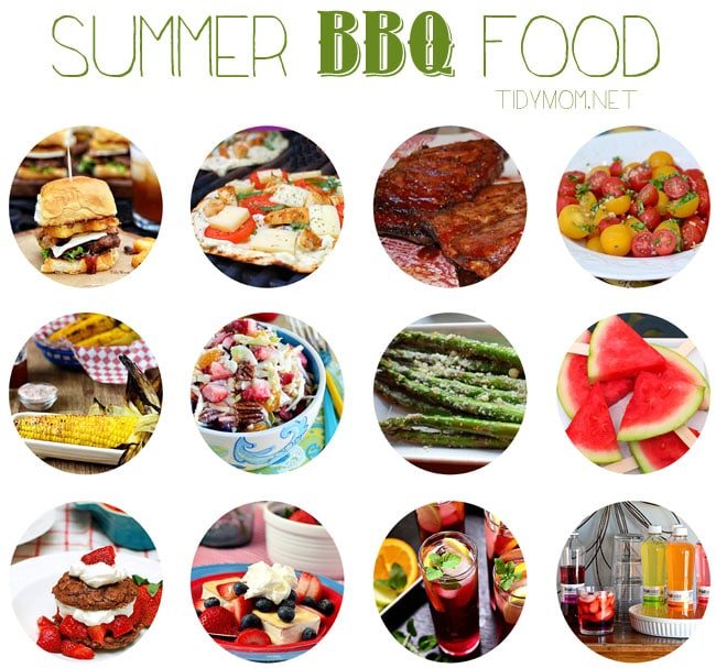 Summer BBQ Food at cetcu.com