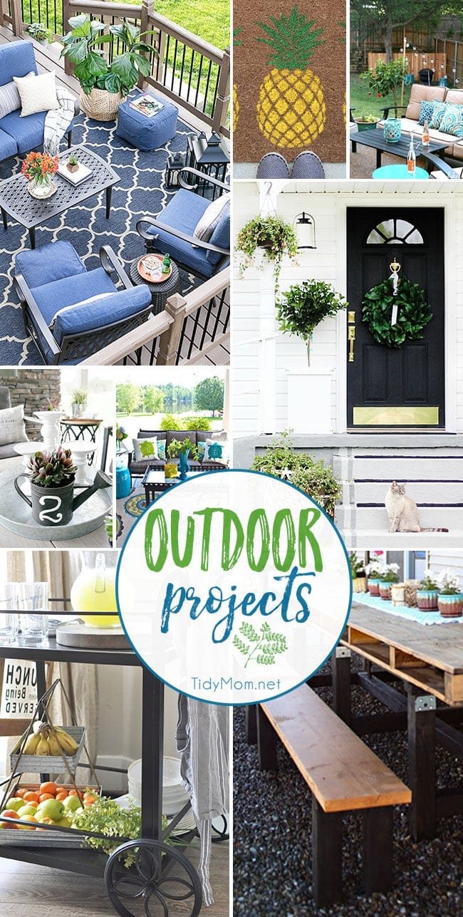 Outdoor Projects and Spaces for Summer