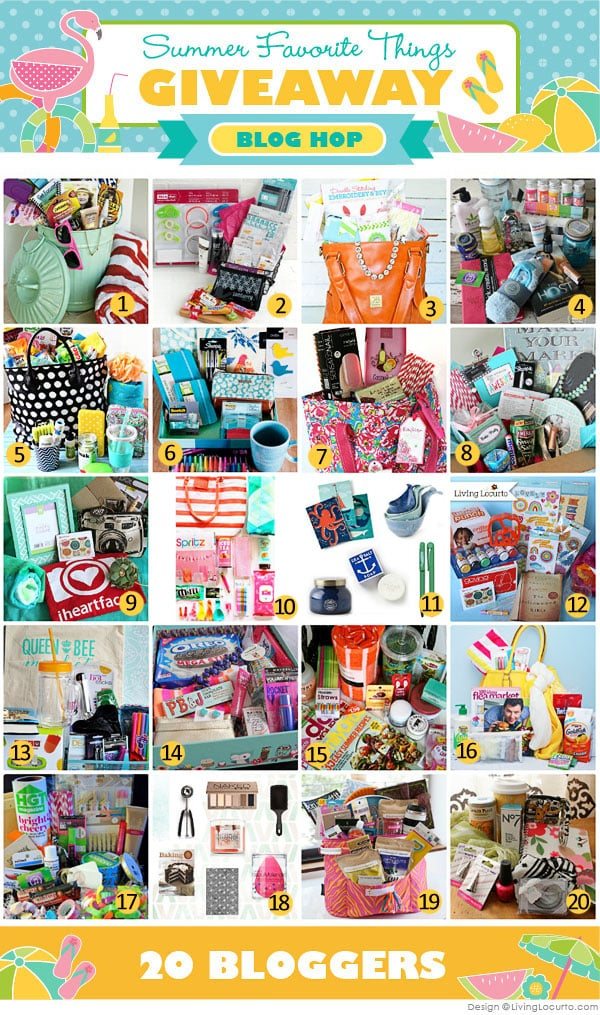 Summer Favorite Things GIVEAWAY (ENDED)! Blog Hop