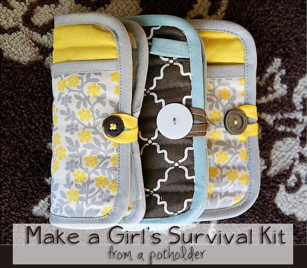 How to Make a Girl’s Emergency Clutch