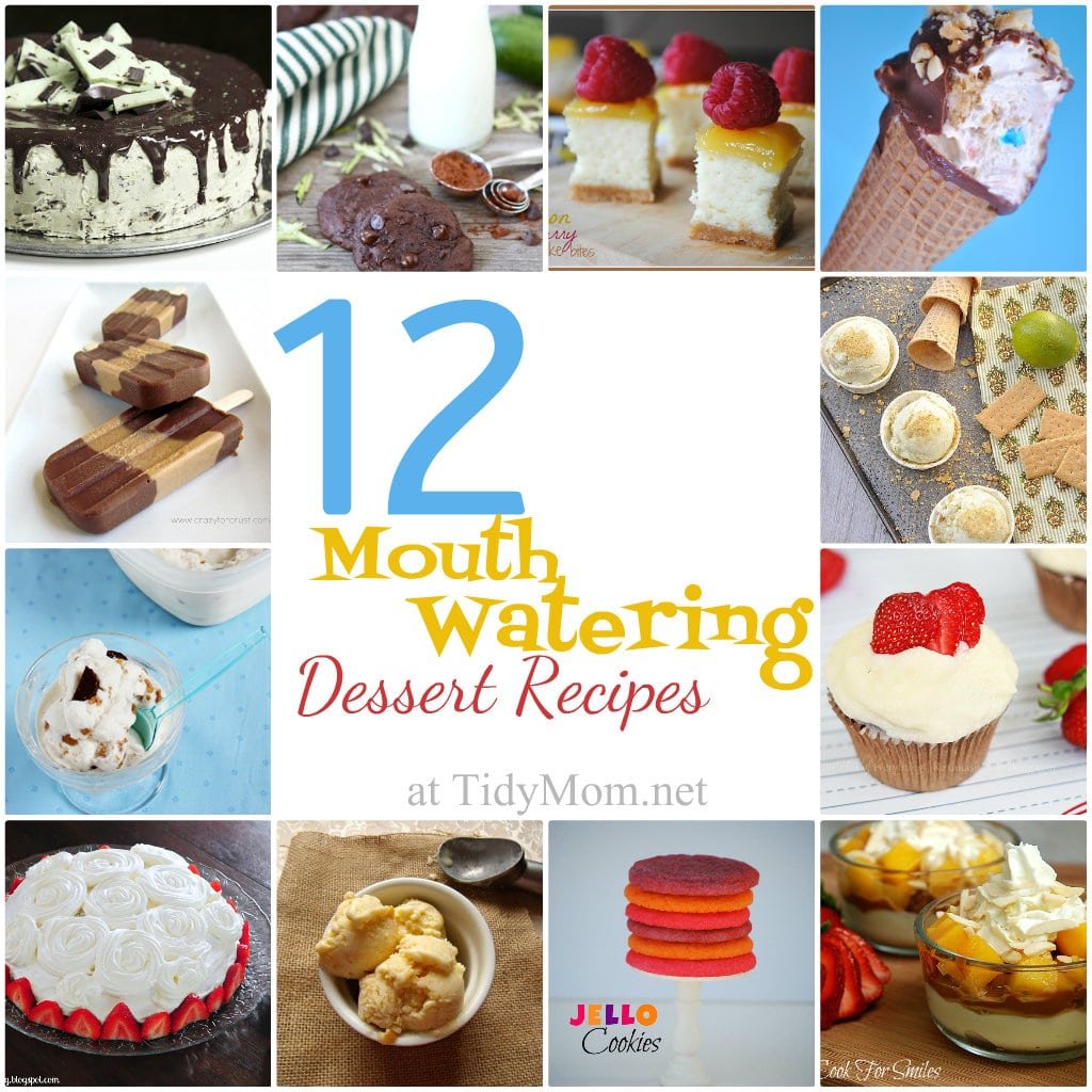 Sweet Dessert Recipes: I’m Lovin’ It Wrap Up