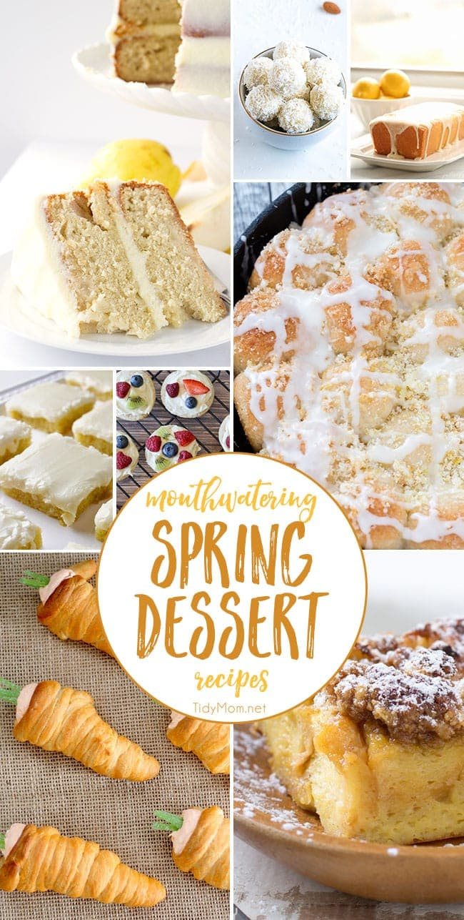 Mouthwatering Spring Dessert Recipes