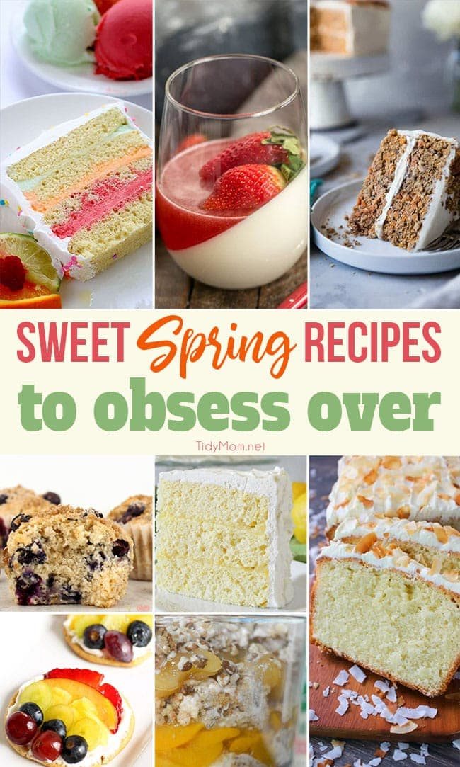 Sweet Spring Recipes To Obsess Over