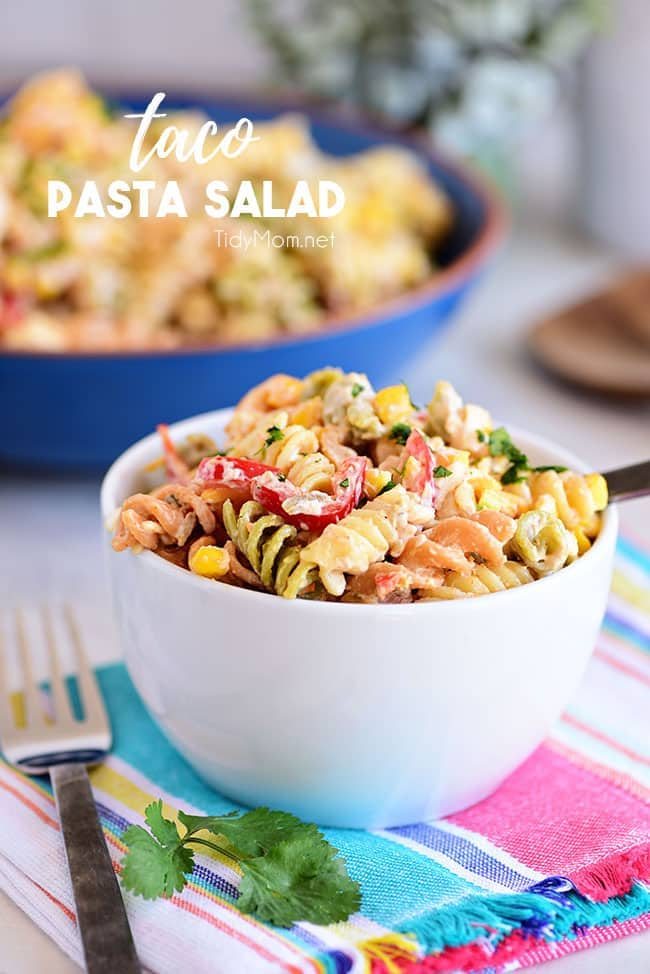 Taco Pasta Salad {VIDEO}