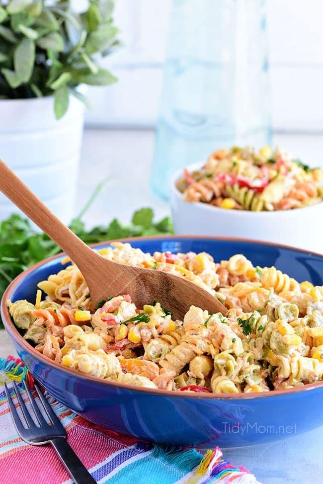 Quick and Easy Taco Pasta Salad