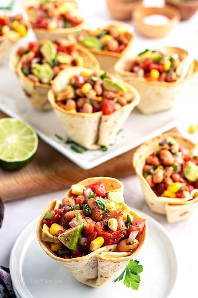 Texas Caviar With Tortilla Cups {+VIDEO}