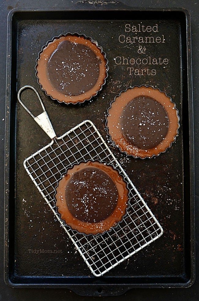 Salted Caramel Chocolate Tarts Recipe