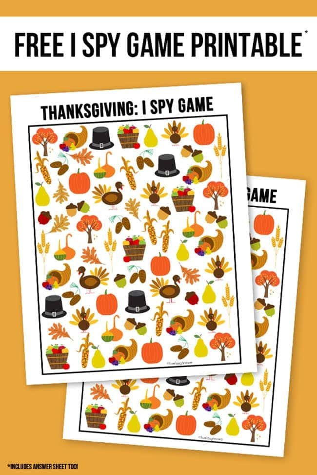 Thanksgiving I Spy Printable from Live Laugh Rowe: The Ultimate Thanksgiving Menu Plan from make-ahead slow cooker turkey and peacan topped sweet potatoes to cranberry appetizers and pumpkin creme brulee. You’ll find family favorite Thanksgiving recipes that will have them coming back for more!! Get all the Thanksgiving Menu Recipes and more at cetcu.com