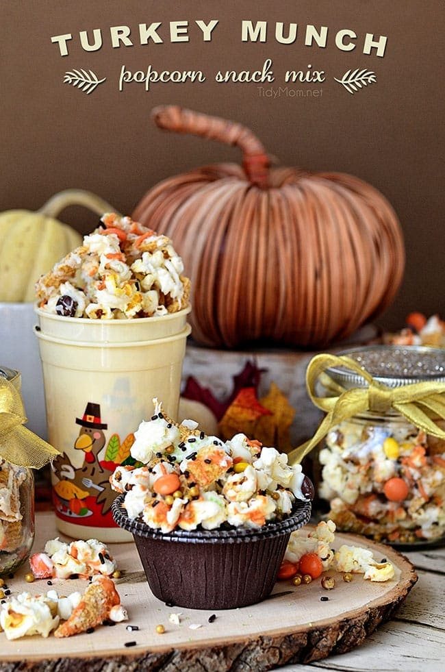 Turkey Munch – Popcorn Snack Mix