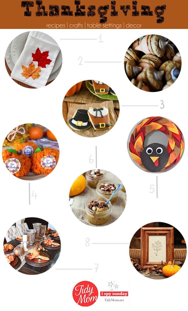 Thanksgiving Projects | I Spy Sunday