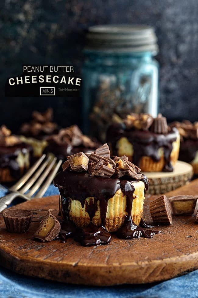Mini Peanut Butter Cheesecakes recipe at cetcu.com