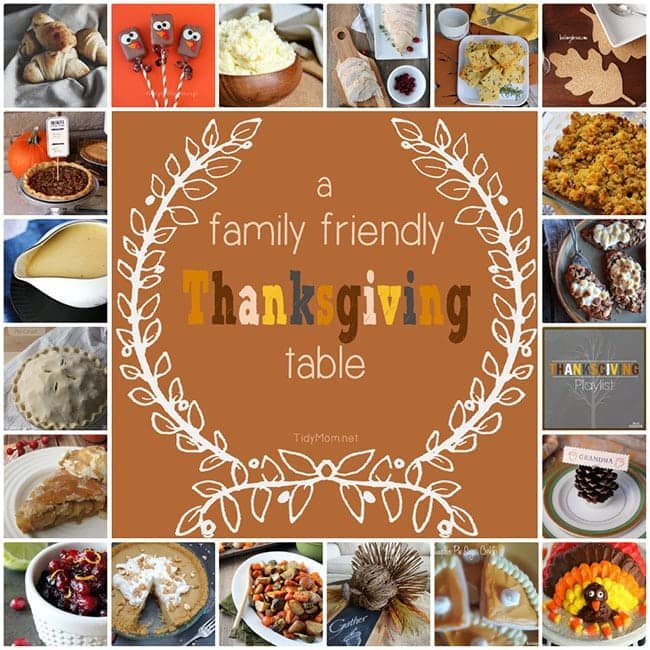 Family Friendly Thanksgiving Dinner Table | I Spy Sunday