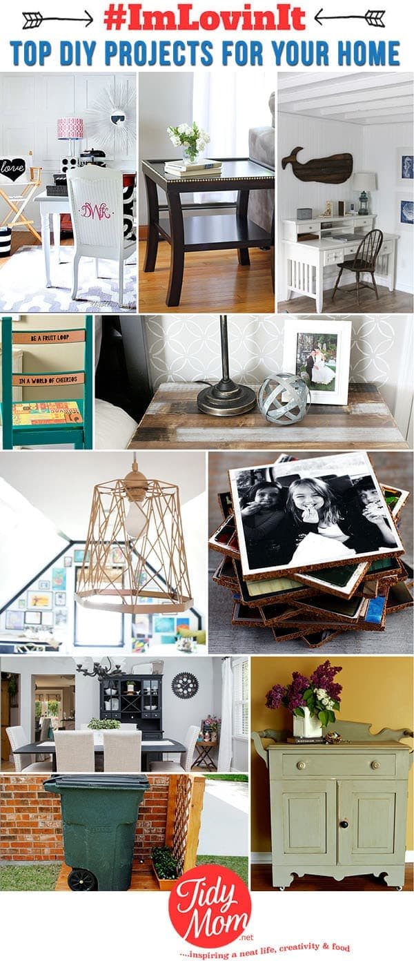 Top 10 DIY Projects for you home at cetcu.com #ImLovinIt