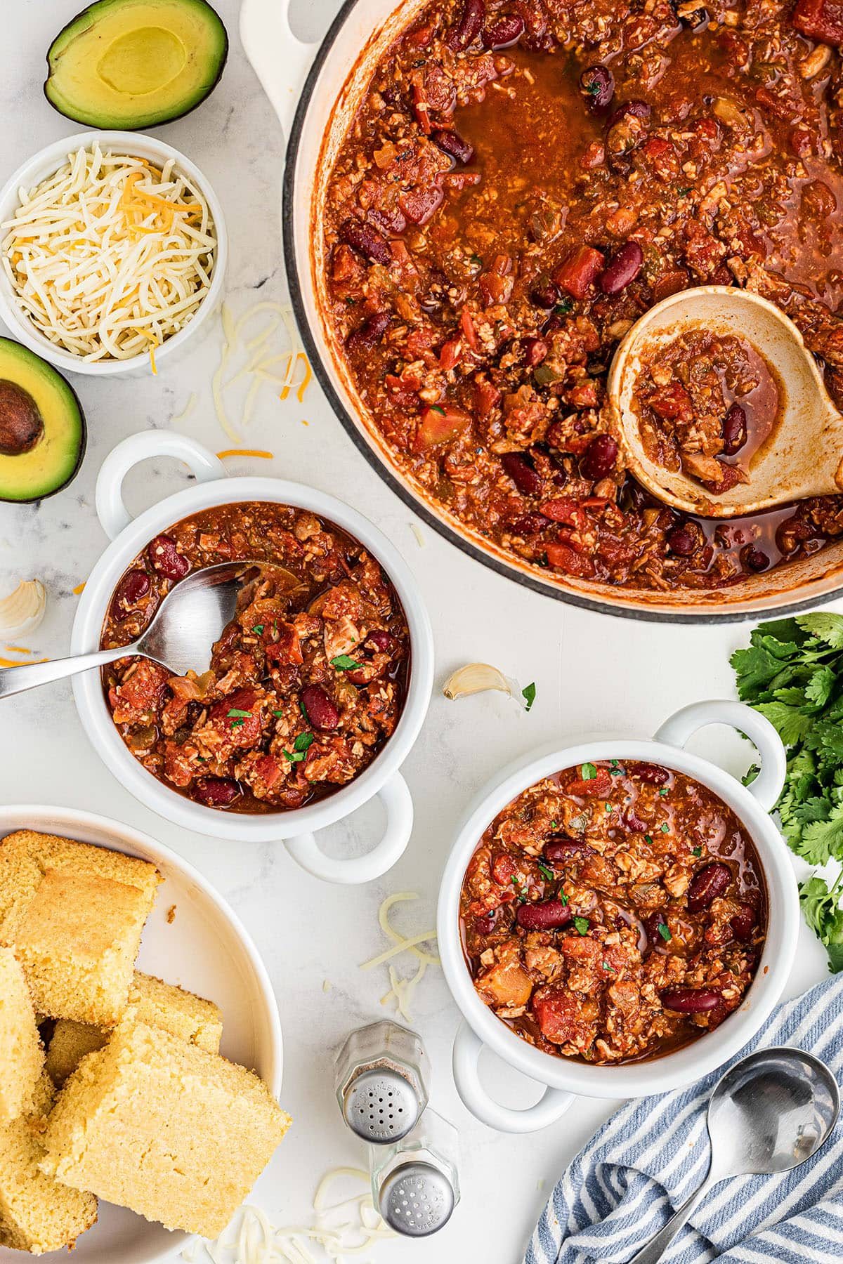 Turkey Chili (With Leftover Turkey)