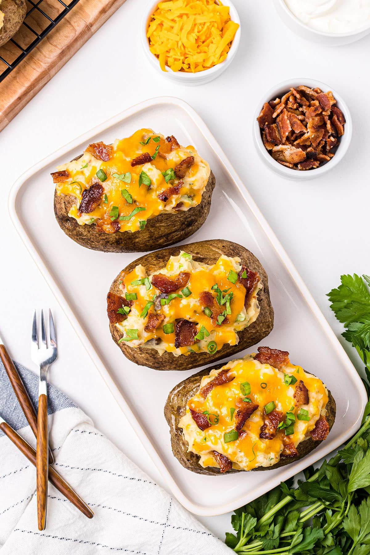 Dreamy Creamy Loaded Twice-Baked Potato Recipe