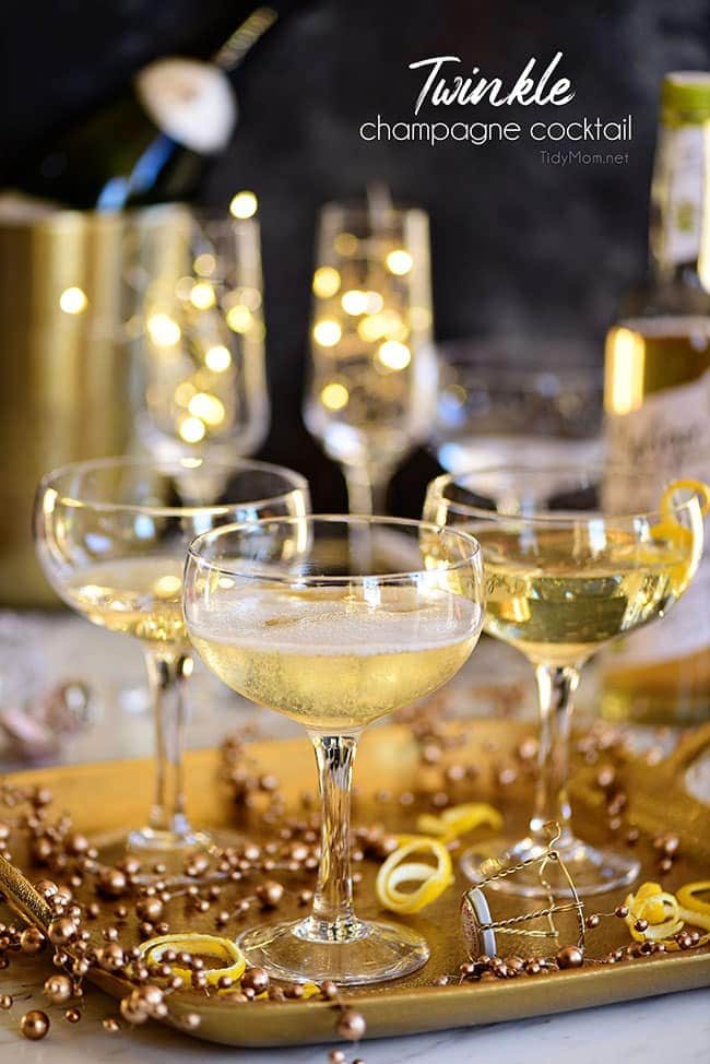Twinkle Champagne Cocktail