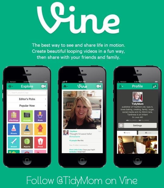 Twitter’s Video Sharing Service Vine : I’m Lovin It