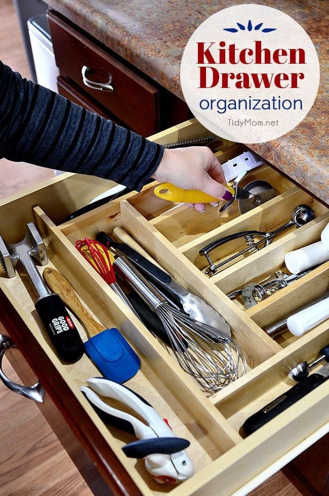 Kitchen Drawer Organization