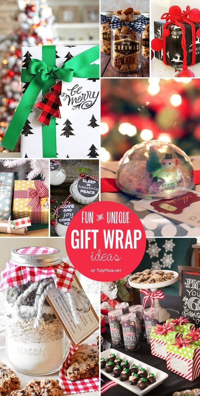 Unique Gift Wrap Ideas