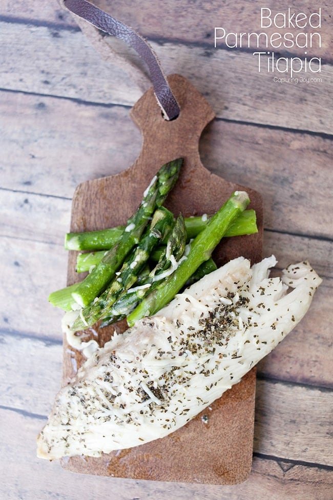 Baked Parmesan Tilapia