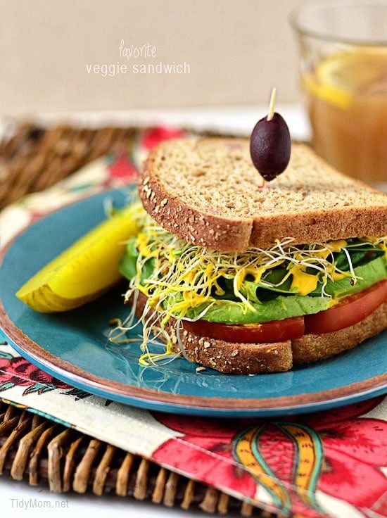 Veggie Sandwich: I’m Lovin’ It