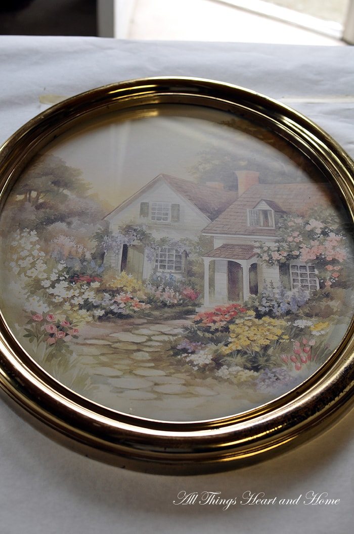 Vintage Inspired Mirror